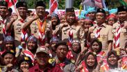 Peringati HUT ke-58, Pramuka Jawa Timur Gelar Atraksi Seni