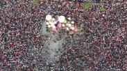 Puncak Pesona Hoyak Tabuik Piaman, Ribuan Warga Padati Pantai Pariaman