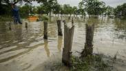 Ratusan Makam TPU Kebon Sari Subang Terendam Banjir