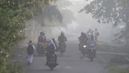 Kabut Asap Tebal Ganggu Aktivitas Warga Aceh Barat
