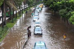 Anggaran Pengendalian Banjir Jakarta Rp1 Triliun Belum Diserap