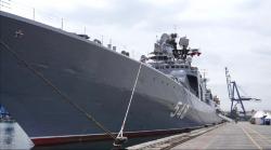 Kapal Perang Rusia Berbobot 8.636 Ton Bersandar di Tanjung Priok