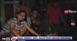 Tanggul Jatipadang Kembali Jebol, Warga Minta Bangun Permanen