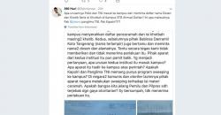 Muhammadiyah Protes Aparat TNI-Polri Minta Daftar Khatib di Kampus