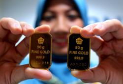 Naik Rp5.000, Emas Antam Dijual Rp636.679 per Gram