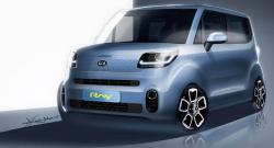 Jelang Peluncuran, Teaser Mobil Listrik Kia Ray Tersebar 