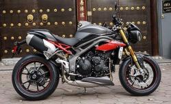 Triumph Speed â€‹â€‹Triple 1050 R Penjelajah Jalanan