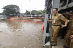 Anies Prediksi Banjir Kiriman dari Bogor Sampai di Jakarta Magrib