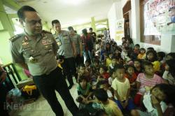 Wakapolri Kunjungi Pengungsi Korban Banjir Jakarta