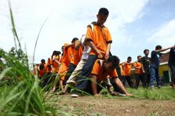 Penyandang Disabilitas Dikenalkan Jalur Evakuasi saat Bencana Alam