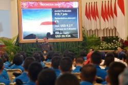 Jokowi Ajak Siswa Taruna Nusantara Berjuang Keras Wujudkan Indonesia Kuat