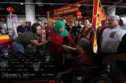 Setelah Buka Kampung Pecinan, Khofifah Kunjungi Komunitas Warga Sumut di Surabaya
