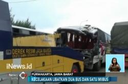 Kecelakaan Beruntun di Tol Purbaleunyi, 15 Orang Terluka