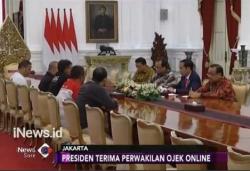 Demo Tuntut Rasionalisasi Tarif, Wakil Ojek Online Diterima Jokowi
