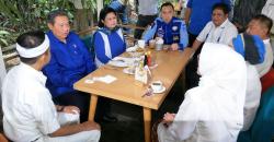 Jelang Deklarasi, Duo DM Sarapan Bareng SBY di Cafe Halaman
