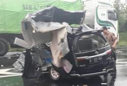Istri Bupati Pidie Jadi Korban Kecelakaan di Tol Cipali