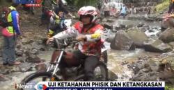 Penggemar Trail di Purworejo Berlatih sambil Bantu Korban Bencana