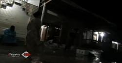 Sungai Grindulu Meluap, Banjiri Jalan dan Rumah Warga