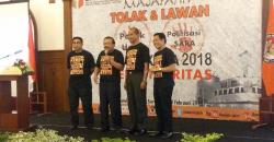 Bawaslu Jatim Deklarasi Tolak Politik Uang dan Politisasi SARA