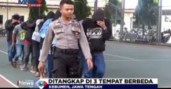 Asyik Pesta Miras, Polres Kebumen Amankan 30 Pemuda