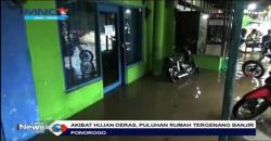 Diguyur Hujan, Puluhan Rumah di Ponorogo Terendam Banjir