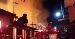 Belasan Rumah Terbakar di Makassar, 22 KK Kehilangan Tempat Tinggal