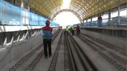 Pembangunan LRT Palembang Sudah Mencapai 85 Persen