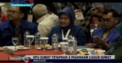 Pilgub Sumut Hanya 2 Pasang Calon, KPU Coret JR Saragih-Ance Selian