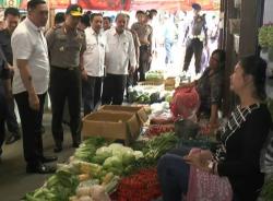 Jelang Natal dan Tahun Baru, Kapolda DIY Sidak Pasar Tradisional