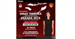 Tina Talisa Moderator Debat Perdana Kandidat Pilgub NTT 2018 