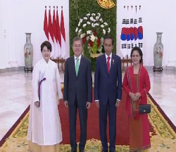 VIDEO: Presiden Jokowi Terima Kunjungan Presiden Korea Selatan 