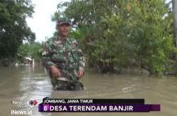 8 Desa di Jombang Terkepung Banjir 2 Hari, Begini Nasib Warga