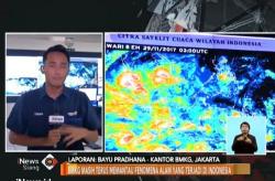 Siklon Tropis Cempaka Pengaruhi Aktivitas Gunung Agung