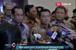 Bahas Tarif, Kepala Staf Presiden Moeldoko Gelar Pertemuan Penyedia Ojek Online