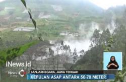Erupsi Kawah Sileri, Semburan Lumpur Capai 200 Meter