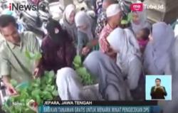 PPS Pancing Warga Mengikuti DPS dengan Membagikan Bibit Tanaman