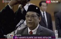 Sesuai UU MD3, Utut Adianto Dilantik Jadi Wakil Ketua DPR