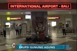 Gunung Agung Erupsi, Bandara Ngurah Rai Pasang Emergency