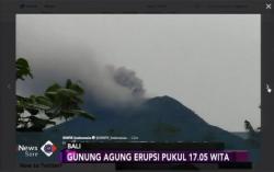 Gunung Agung Erupsi, Warga Diminta Tidak Panik