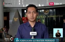 Gelar Sidang Uji Materi, MK Kabulkan Sebagian UU Pemilu
