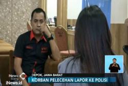 Terekam CCTV, Korban Pelecehan Pengendara Motor di Depok Datangi Polisi