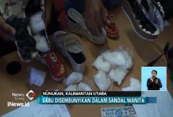 Digeledah Petugas, Dua Wanita Sembunyikan Sabu dalam Sandal