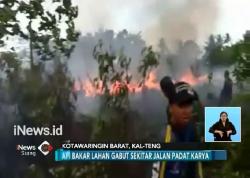 Sulit Dipadamkan, Kebakaran Lahap Hutan dan Lahan di Pangkalan Bun