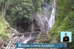 Pesona Curug Silangit Tarik Wisatawan