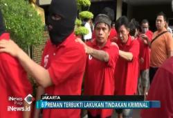 Operasi Lilin, Puluhan Preman Diamankan Polisi