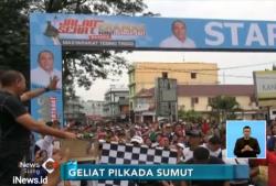 Diikuti 7.000 Warga, Edy Rahmayadi-Musa Rajekshah Gelar Jalan Santai