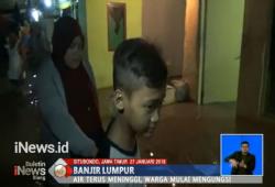 Sungai Sampean Meluap, Banjir Bercampur Lumpur Genangi Rumah Warga