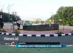 Pengerjaan Capai 90 Persen, Underpass Mampang Siap Dibuka