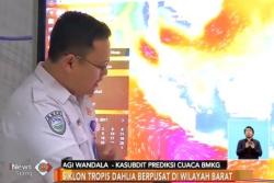 Siklon Tropis Dahlia Bergerak Jauhi Wilayah Indonesia