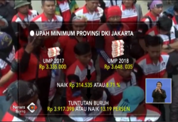 VIDEO: Naik 8,71%, Buruh Nilai UMP Jakarta Masih Kurang